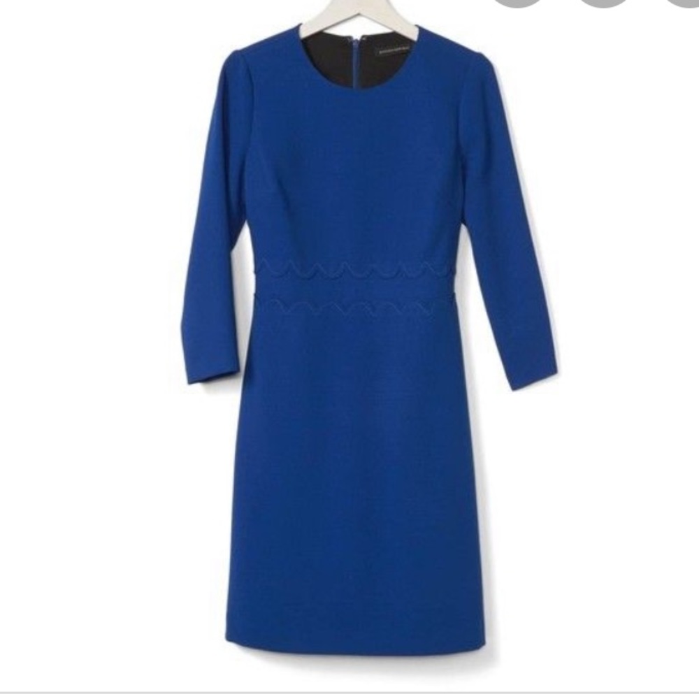 Banana republic cobalt blue dress